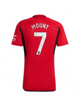 Moški Nogometna dresi replika Manchester United Mason Mount #7 Domači 2023-24 Kratek rokav